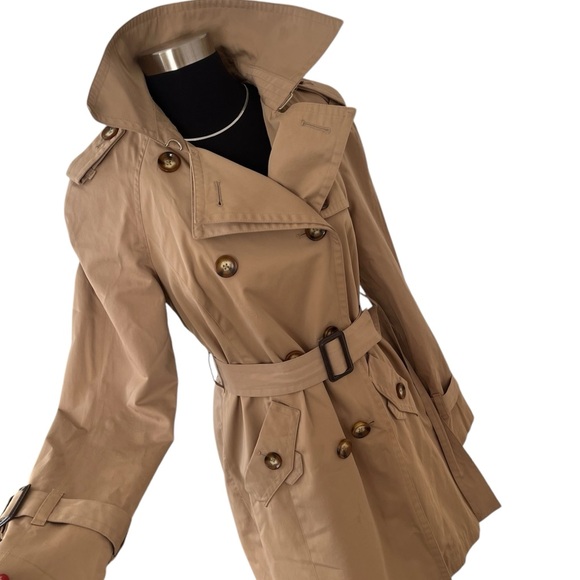 MICHAEL Michael Kors Jackets & Blazers - MICHAEL Michael Kors classic khaki rain trench coat water resistant S